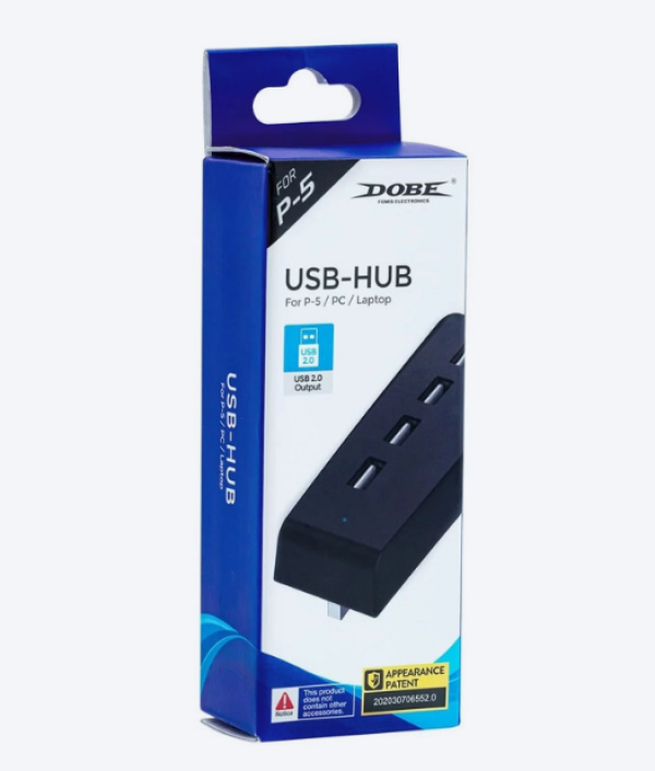 Docking station DOBE USB HUB TP5-0576 za PS5/ PC/ Laptop crni - Слика 4