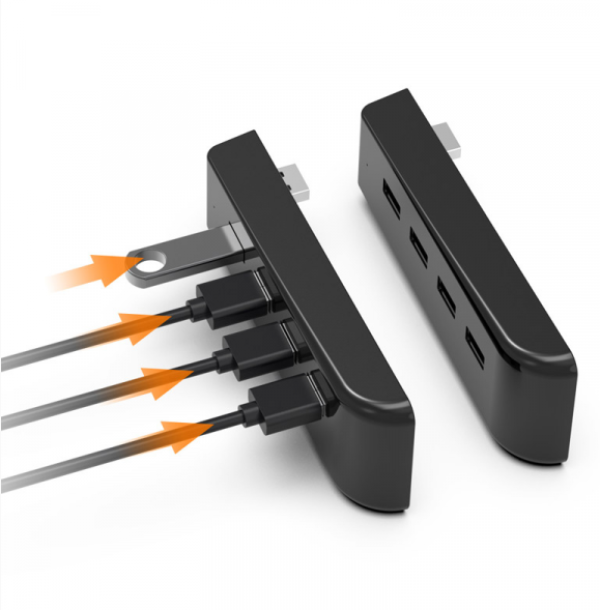 Docking station DOBE USB HUB TP5-0576 za PS5/ PC/ Laptop crni - Слика 5