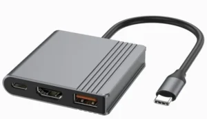 A-CM-COMBO3-05 Gembird USB Type-C 3-u-1 multi-port adapter,USB-A port F/HDMI port F/USB-C port F