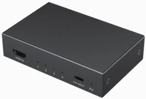 GEMBIRD DSP-HDMI4K-4P-01 Gamebird Splitter, 4K UHD na 30 Hz , IN-1xHDMI Type-A (F), OUT-4XHDMI Type-A (F)