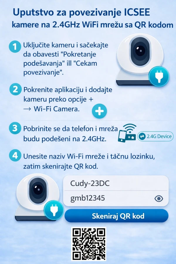 CAM-IP6MP-Q7 GMB kamera 6 mpix microSD iCSee xmeye pro app Two-way voice PTZ 3,6mm+3,6mm - Слика 8