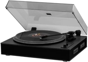 SENCOR Gramofon STT 510UBA SB/SD/FM crna,digitalin LCD ekran
