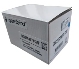 Toner Gembird 78C2XC0 zam. kaseta za Lexmark Cyan 5k (sa cipom)