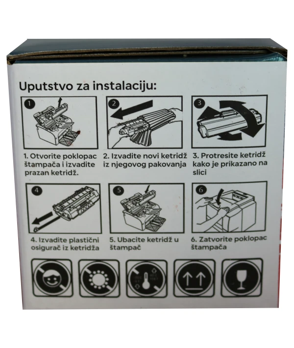 Toner Gembird 207A(W2211A)-C M255/M283 zam. kaseta za HP Cyan 1.25k (sa cipom) - Слика 2