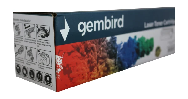 Toner Gembird 207A(W2211A)-C M255/M283 zam. kaseta za HP Cyan 1.25k (sa cipom) - Слика 5