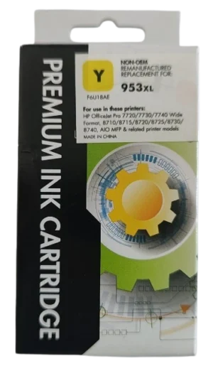 Inkjet compatible za HP F6U18AE(#953XL)/YL/SCC Yellow