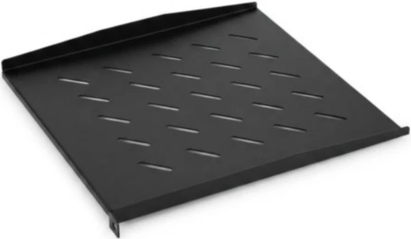 ExeLink Fiksna polica 1U za REK dubine 450mm prednje montiranje,19in,crna - Слика 2