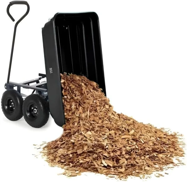 MultiGarden Baštenska transportna kiperska kolica, nosivosti do 200kg,kapacitet 75l - Слика 5