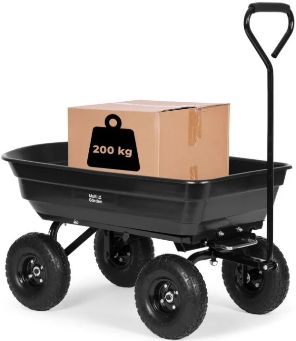 MultiGarden Baštenska transportna kiperska kolica, nosivosti do 200kg,kapacitet 75l - Слика 7