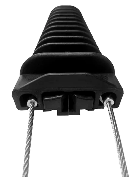 GEMBIRD OPTIC-PA2000 GMB 10A Brass Contact Nylon Elec. Cable Clamp Dead End Overhead OPGW, stezaljka klema - Слика 3