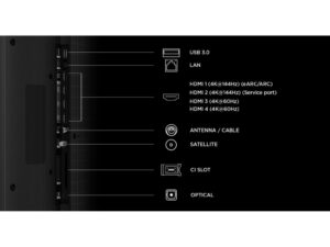 Televizor TCL 75C7L/SQD-MiniLED/75"/4K UHD/144Hz/Google TV/Bang&Olufsen/crna