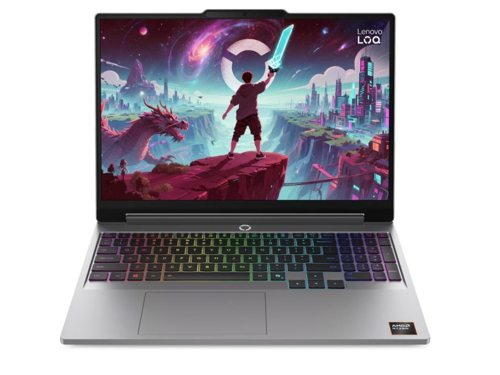 Laptop LENOVO LOQ 15AHP11 DOS/15.3" WUXGA/Ryzen 7-250/16GB/512GB/RTX5050/bklt srb/Siva - Слика 2
