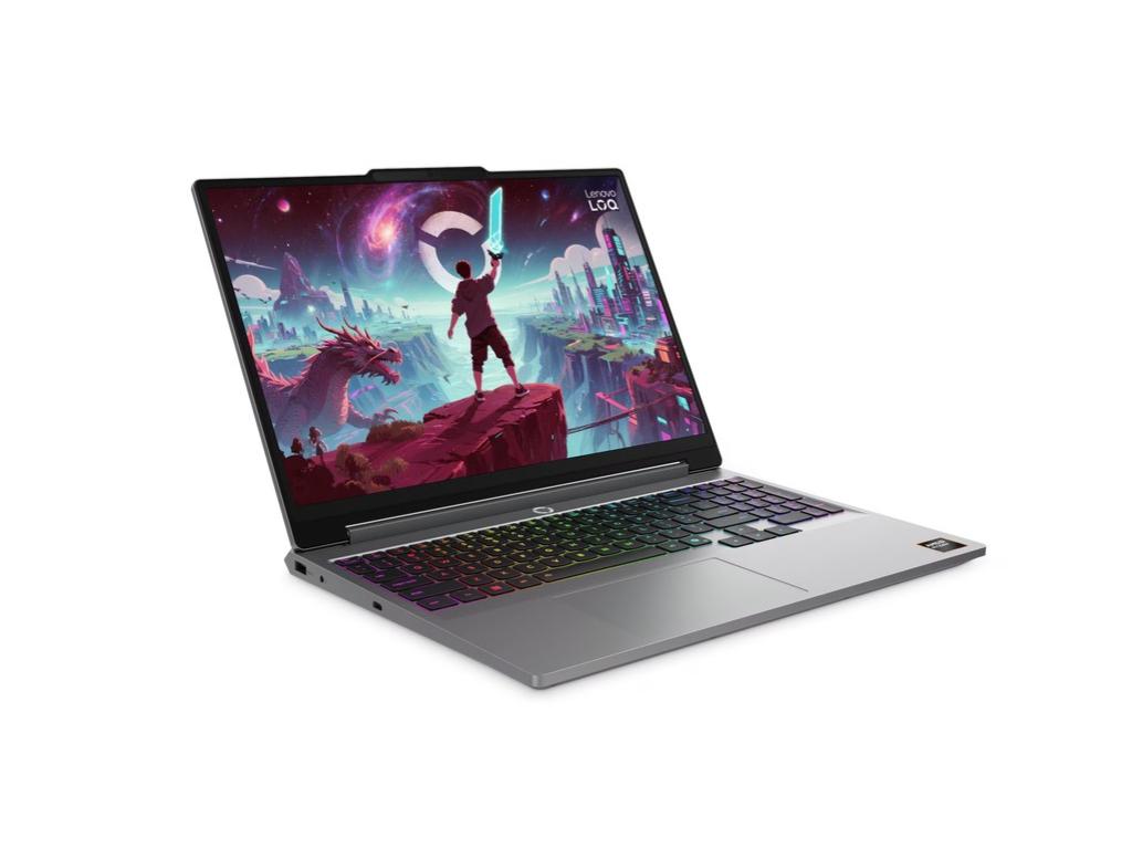 Laptop LENOVO LOQ 15AHP11 DOS/15.3" WUXGA/Ryzen 7-250/16GB/512GB/RTX5050/bklt srb/Siva - Слика 4