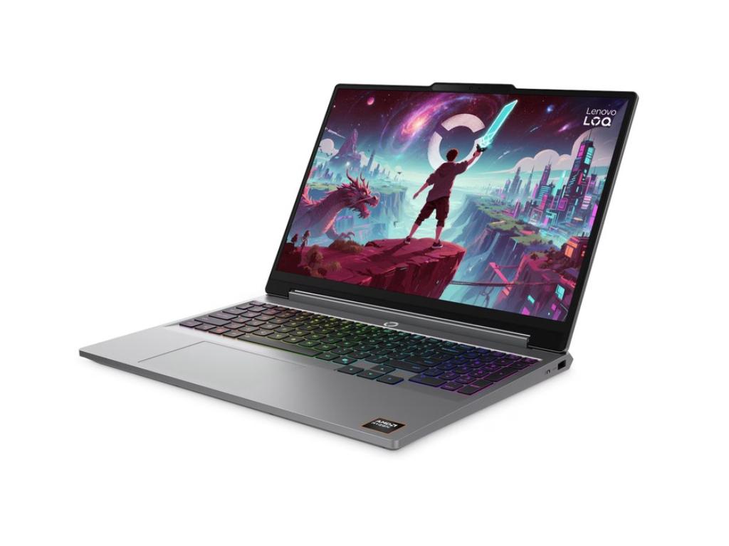 Laptop LENOVO LOQ 15AHP11 DOS/15.3" WUXGA/Ryzen 7-250/16GB/512GB/RTX5050/bklt srb/Siva - Слика 3