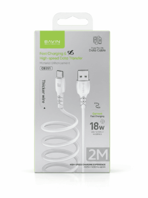 Bavin kabl 18W 2m Type USB A-Type C CB351