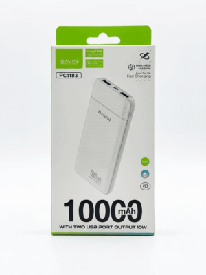 Bavin Power Bank 10000 mAh PC1183 bela