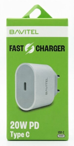 BAVIN Bavitel punjač 20W PD Type C bela