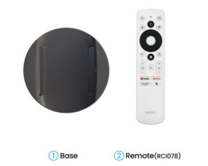 BENQ GV50 prenosivi Laser Full HD 500 ANSI lumena 100000:1 smart projektor