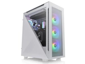 Kucište THERMALTAKE DIVIDER 500 TG ARGB Midi Tower/ATX/Mikro ATX/Mini-ITX/bez napajanja/bela