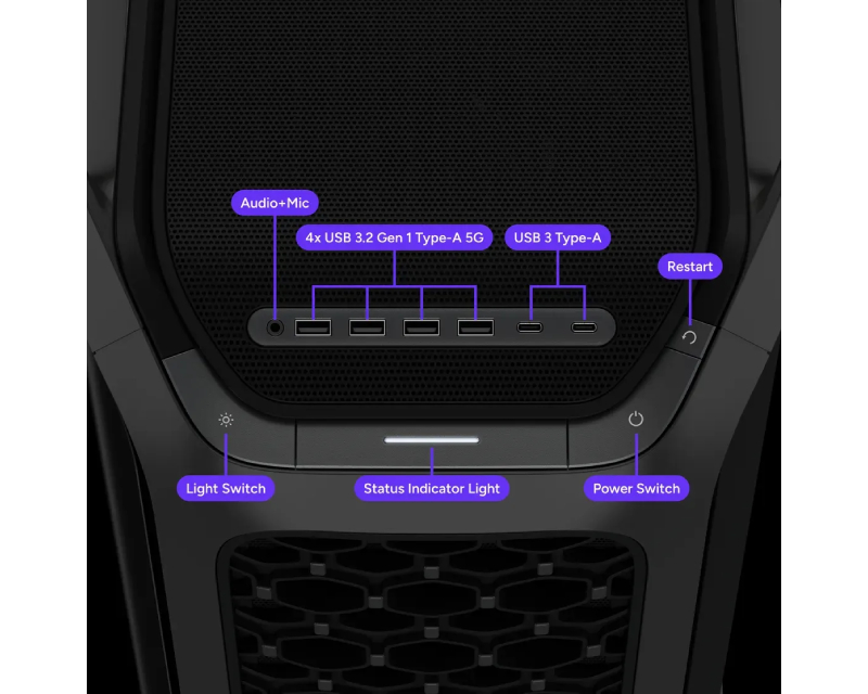 COOLER MASTER COSMOS Alpha Silver Gaming kućište (C700-KGNN-S00) sivo - Слика 3
