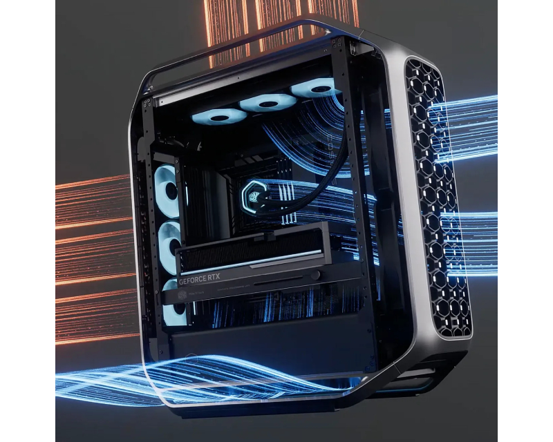 COOLER MASTER COSMOS Alpha Silver Gaming kućište (C700-KGNN-S00) sivo - Слика 5