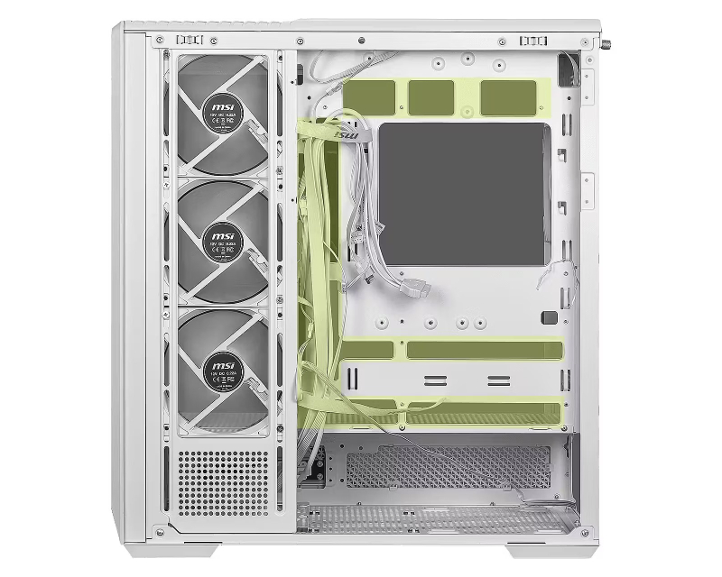 MSI MAG PANO 130R PZ WHITE kućište belo - Слика 2