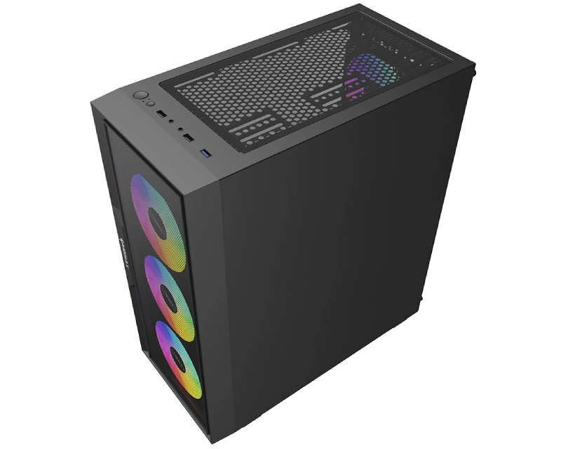 RAIDMAX Kućište VECTOR V159TBF 650W crno - Слика 4