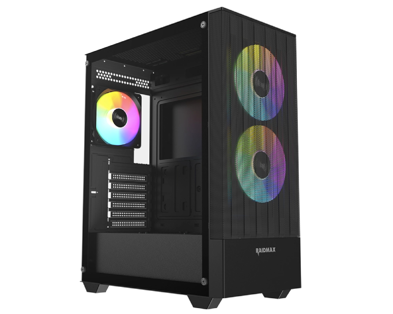 RAIDMAX Kućište VECTOR V218TBF 650W crno - Слика 4