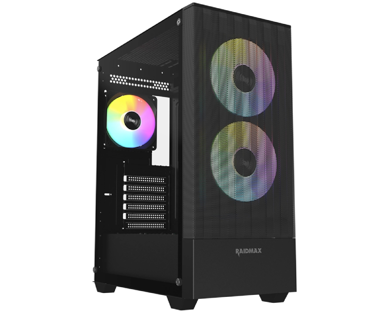 RAIDMAX Kućište VECTOR V218TBF 650W crno - Слика 5