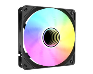 RAIDMAX ARGB Ventilator NV-IX120FBP PWM crni