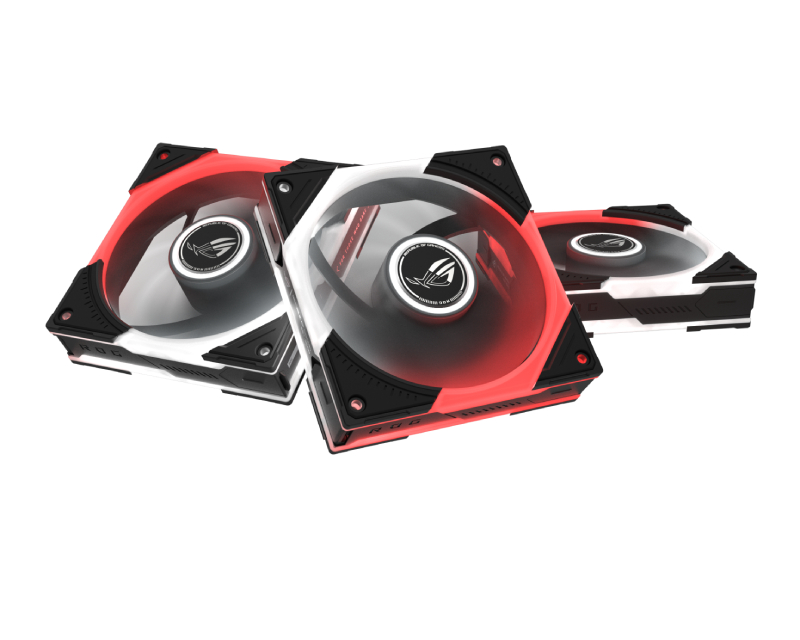 ASUS ROG EURUX GR120 FAN ARGB REVERSE BLACK 3IN1 crni ventilator - Слика 7