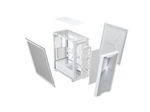 Kucište CORSAIR 3200D RS Mid-Tower/ATX/Mini-Itx/MicroATX/3xRS120/bez napajanja/bela