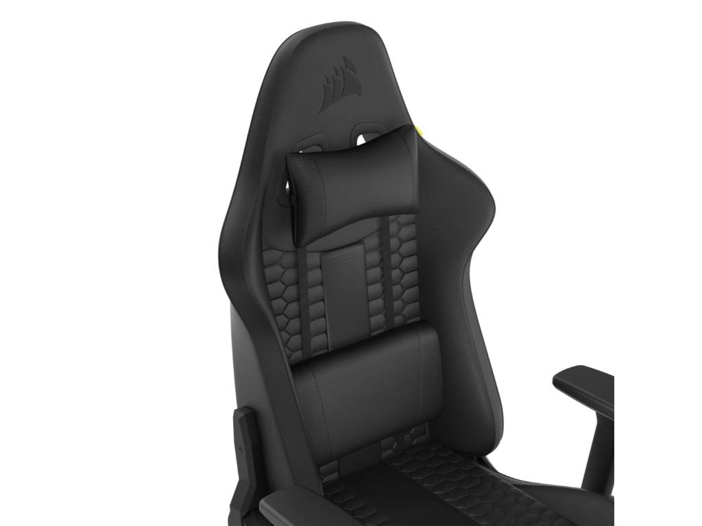 Stolica CORSAIR TC100 RELAXED gaming/CF-9010050-WW/crna vestacka koza - Слика 9