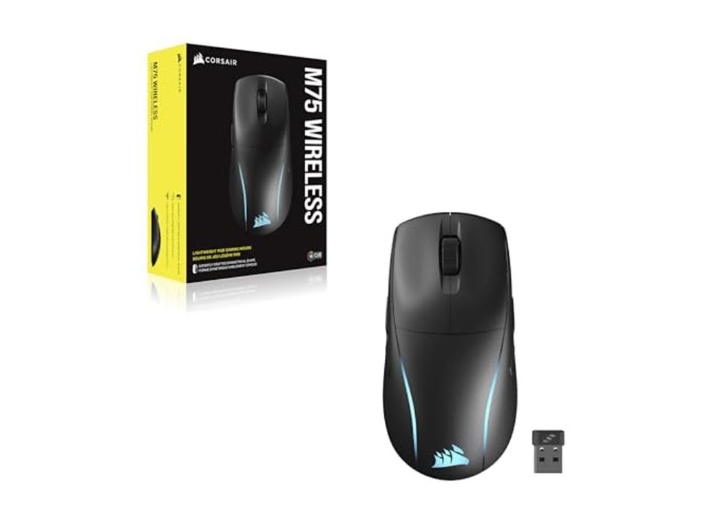 Miš CORSAIR M75 bežicni/CH-931D010-EU/RGB/gaming/crna - Слика 5