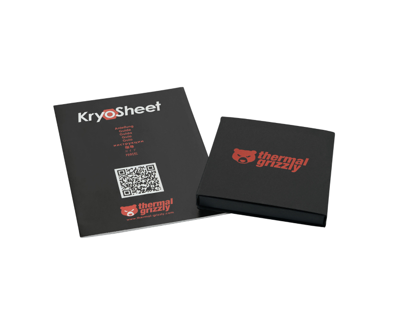THERMAL GRIZZLY TG KryoSheet - 38x 38x 0,2 mm termal pad (TG-KS-38-38) - Слика 2