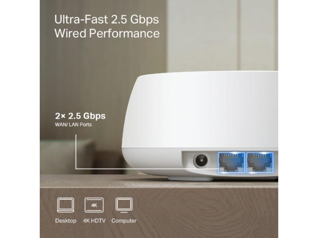 Mesh sistem TP-LINK Deco BE25(3-pack) - Слика 5