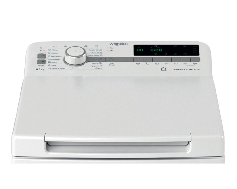 WHIRLPOOL TDLR 65261BS EU/N mašina za pranje veša sa gornjim punjenjem - Слика 2