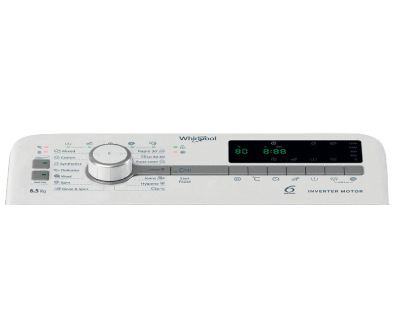 WHIRLPOOL TDLR 65261BS EU/N mašina za pranje veša sa gornjim punjenjem - Слика 7
