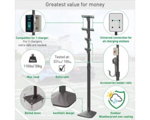 BARKAN EV140FC nosač stanice za punjenje električnih vozila 140cm