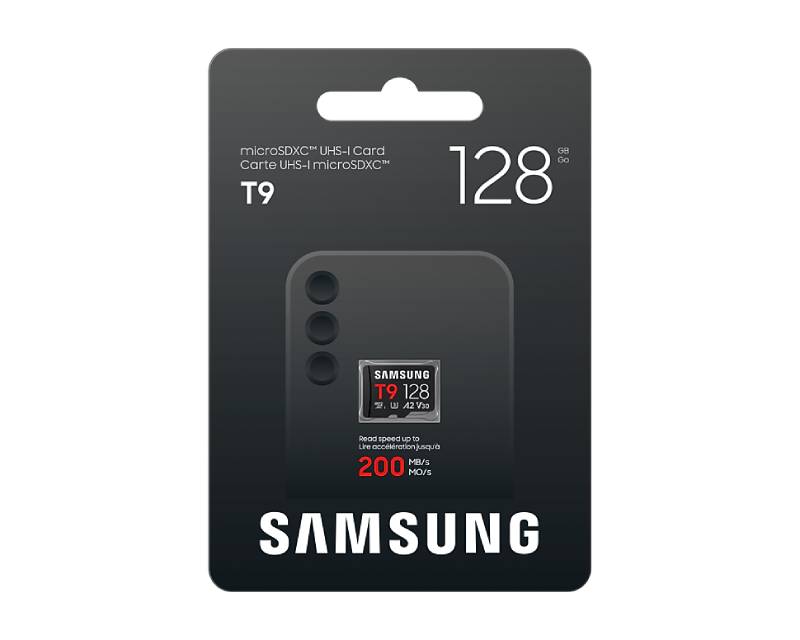 SAMSUNG T9 Memorijska kartica microSDXC UHS-I U3 V30 A2 128GB MB-MH128T - Слика 3