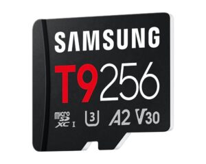 SAMSUNG T9 Memorijska kartica microSDXC UHS-I U3 V30 A2 256GB MB-MH256T