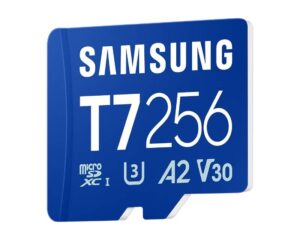 Memorijska kartica SAMSUNG/Micro SD 256GB T7/Up to 170MBs
