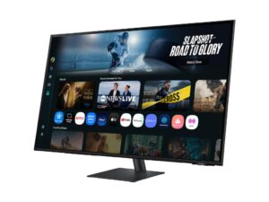 Monitor SAMSUNG LS43FM702UUXDU 43"/VA/3840x2160/60Hz/4ms GtG/HDMIx2,USB-C,LAN//VESA/smart/zvucnici
