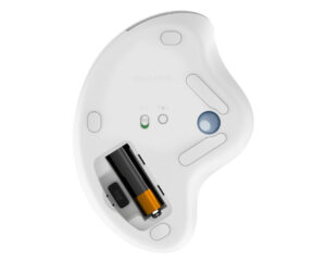 LOGITECH M575s ERGO Bluetooth Trackball Offwhite Blue ball miš