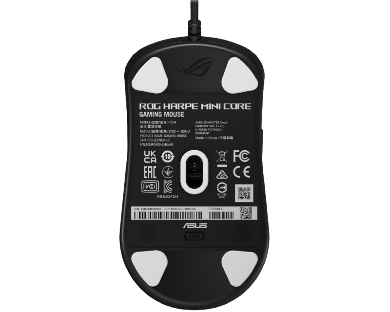 ASUS P524 ROG HARPE MINI CORE Gaming USB miš crni - Слика 6