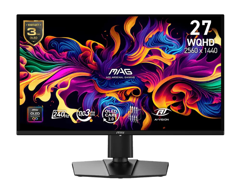 MSI 27 inča MAG 274QP QD-OLED X24 2560x1440 240Hz AdaptiveSync Premium gaming monitor - Слика 3