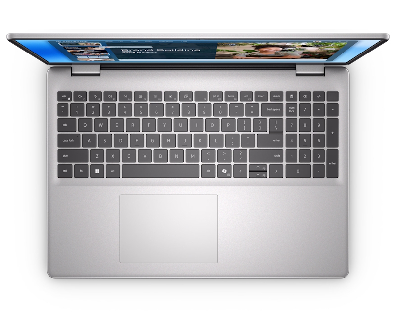 DELL 16 DC16251 16 inch FHD+ 300nits Core 7 150U 16GB 512GB SSD Backlit FP metalni silver laptop - Слика 2