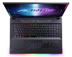 GIGABYTE AORUS MASTER 18 BYH 18 inch QHD+ 240Hz 1200nits Core Ultra 9 275HX 64GB 2TB SSD GeForce RTX 5080 16GB RGB Backlit Win11Pro gaming laptop