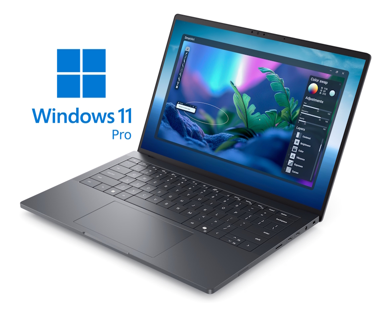 DELL Pro Max 14 Premium 14 inch FHD+ 400nits Core Ultra 7 265H 32GB 512GB SSD RTX PRO 1000 8GB Backlit FP Win11Pro 3yr ProSupport laptop - Слика 3