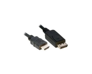 E-GREEN Kabl DisplayPort 1.4 (M) - HDMI 2.0 (M) 1.8m crni
